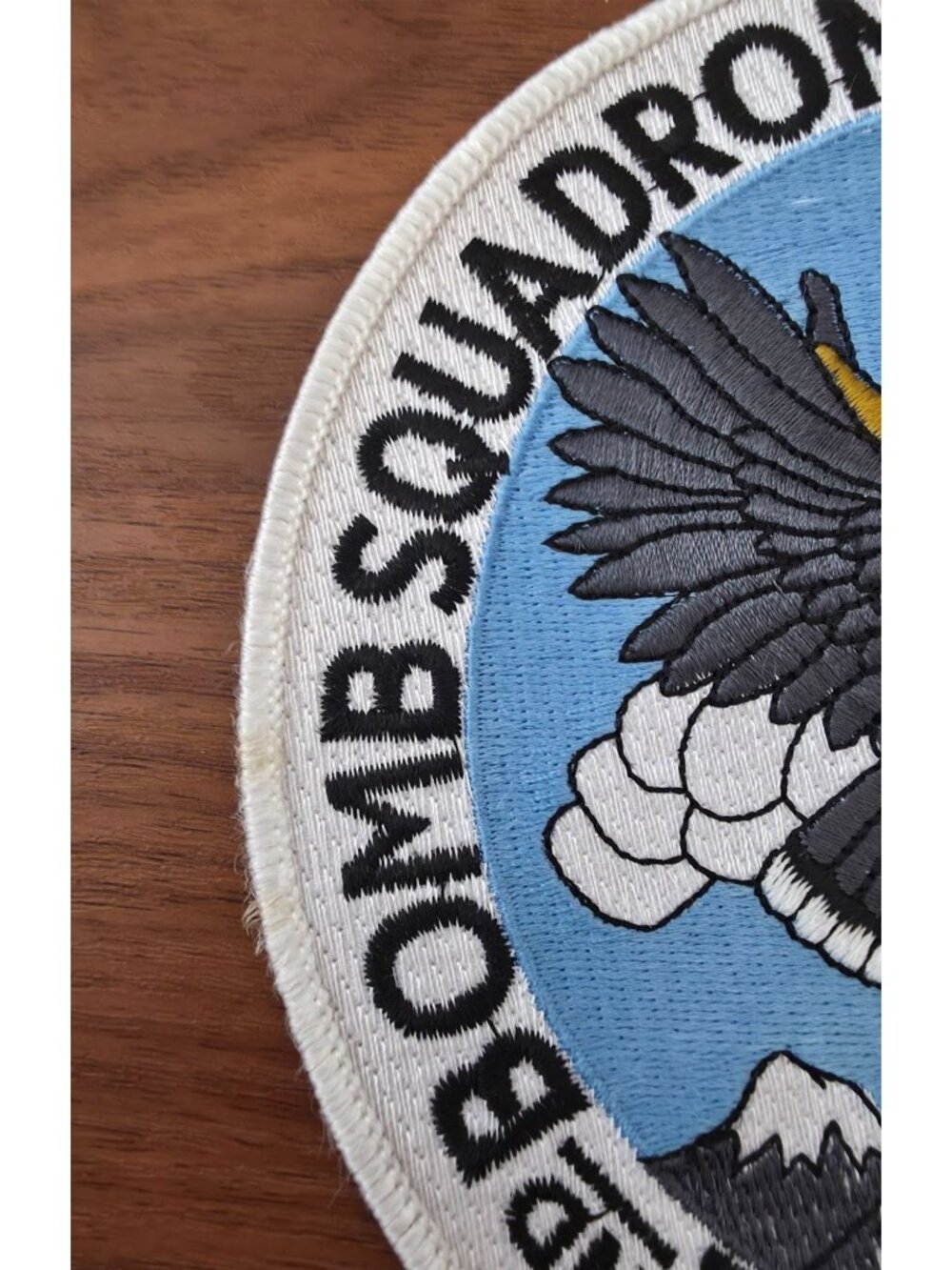 Vintage Embroidered WWII 22nd Bomb Squadron Patch-China-Burma-India 1942-1945 - Picture 4 of 6